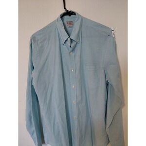 J. Crew Men's Slim Fit Lightweight Secret Wash COOLMAX Cotton Poplin Shirt Med